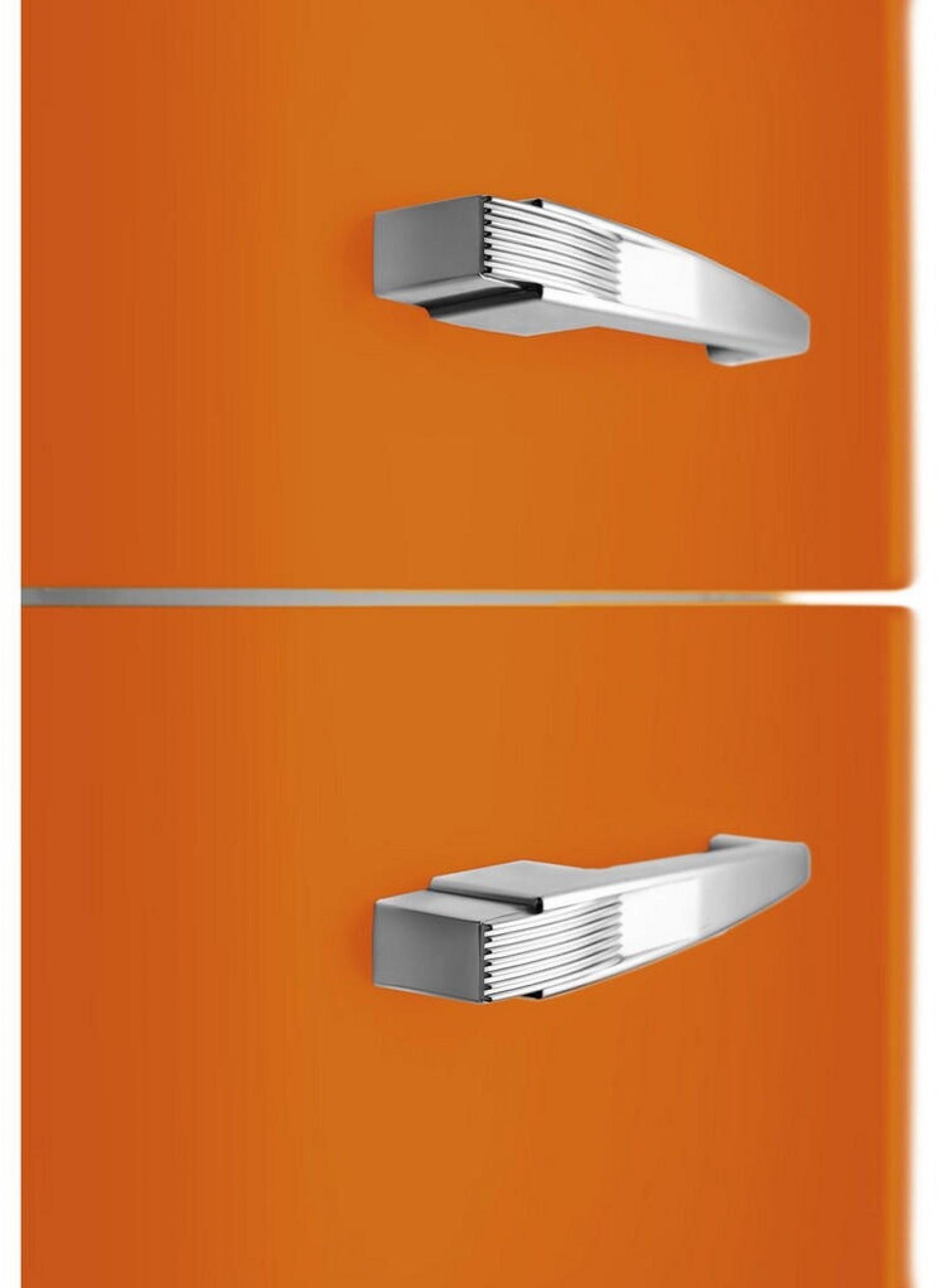Smeg FAB32ROR6 Kühl-/Gefrierkombination Rechtsanschlag Orange 50s Style, EEK: C