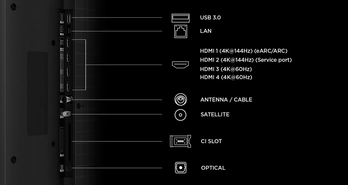 TCL 65RM7L RGB-Mini LED, 65 Zoll (164cm), 4K UHD, 144Hz, Smart-TV, IMAX