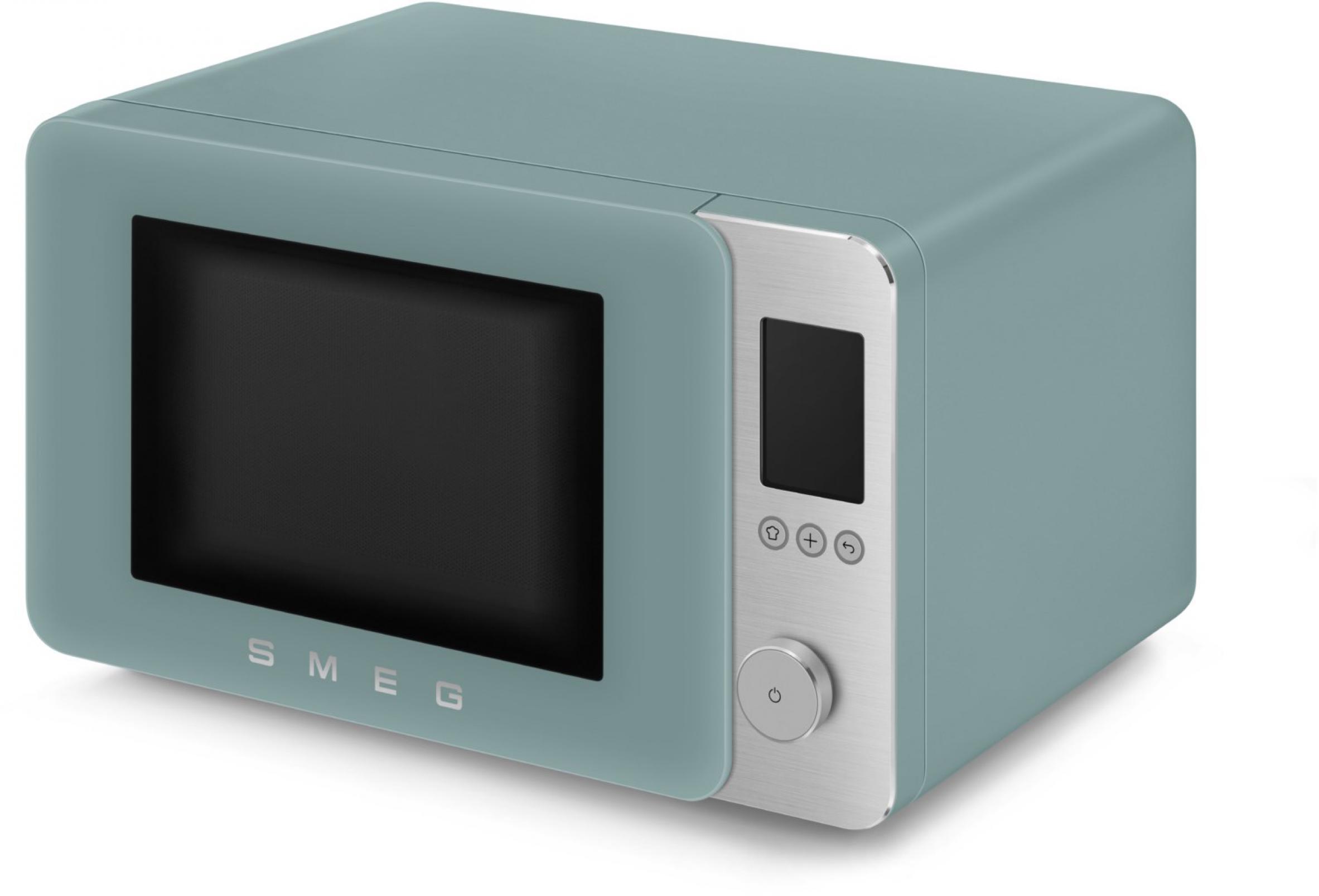 Smeg MOC02EGMEU Kombi-Tisch-Mikrowelle, Emerald Green, 9 Funktionen