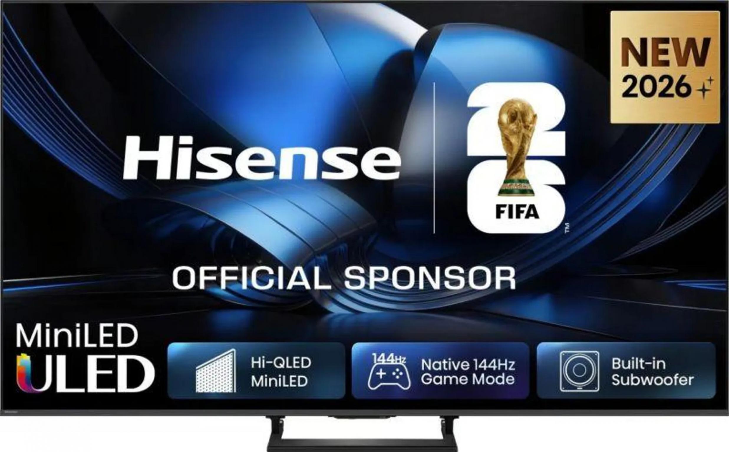 Hisense 55U7SE Mini LED-TV UHD, EEK: E, 55 Zoll