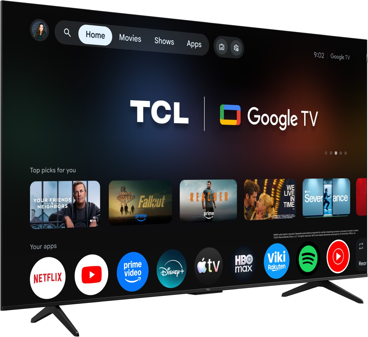 TCL 65P79L QLED TV, 4K UHD, Smart-TV, 65 Zoll 2026