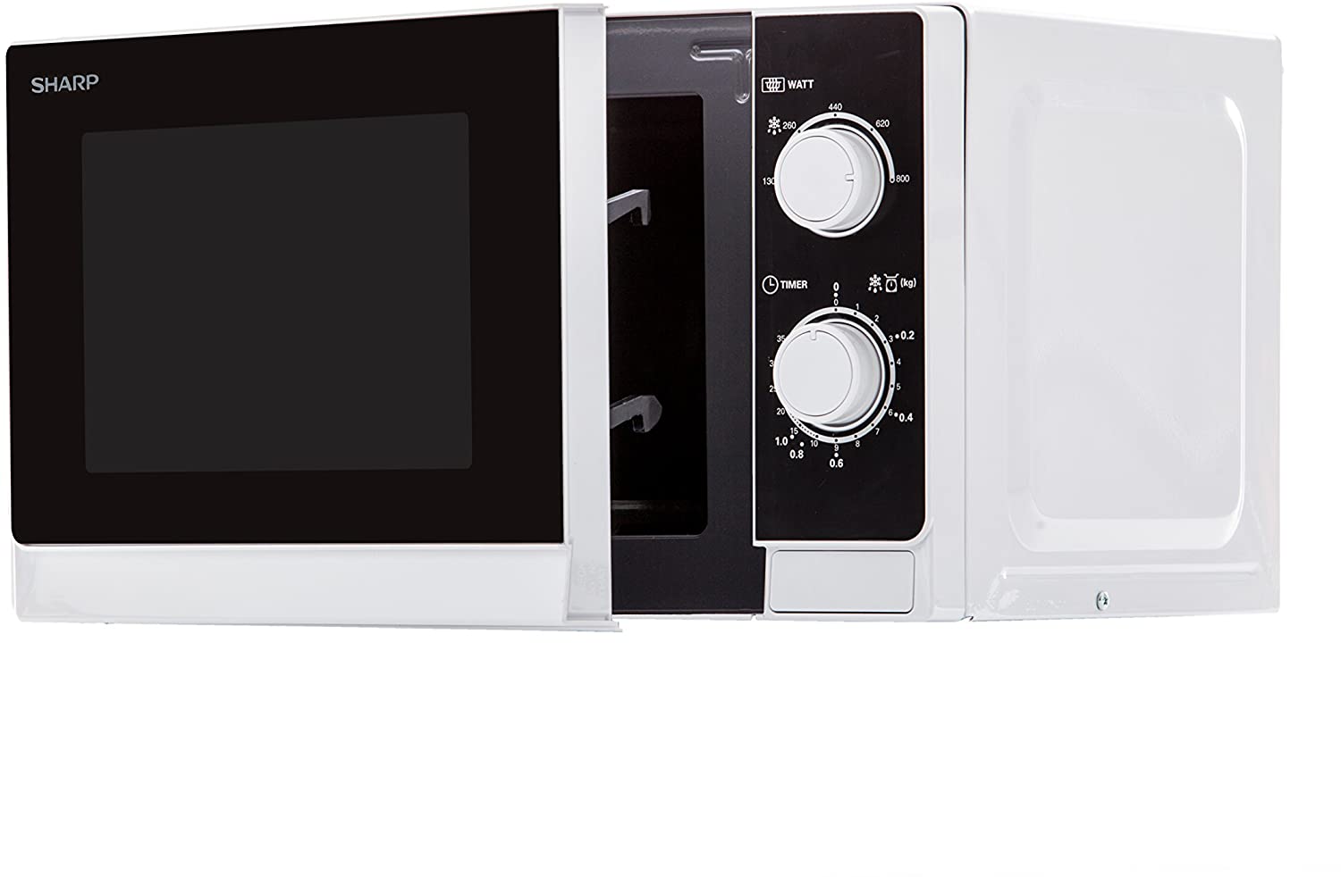 Sharp R200WW Mikrowelle Weiß