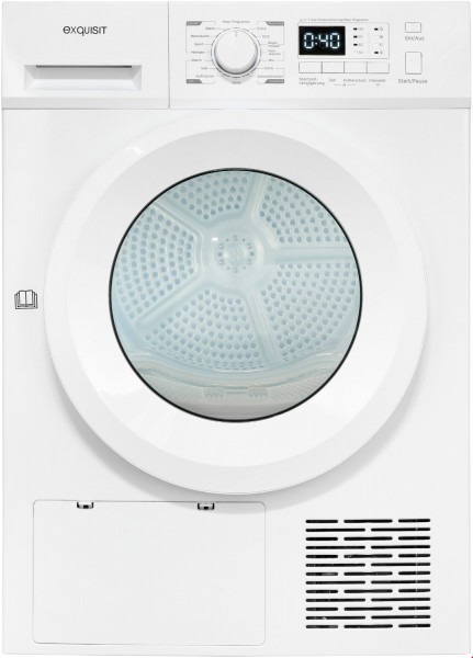 Exquisit TWP 1001-030D Wärmepumpentrockner 10KG EEK: D