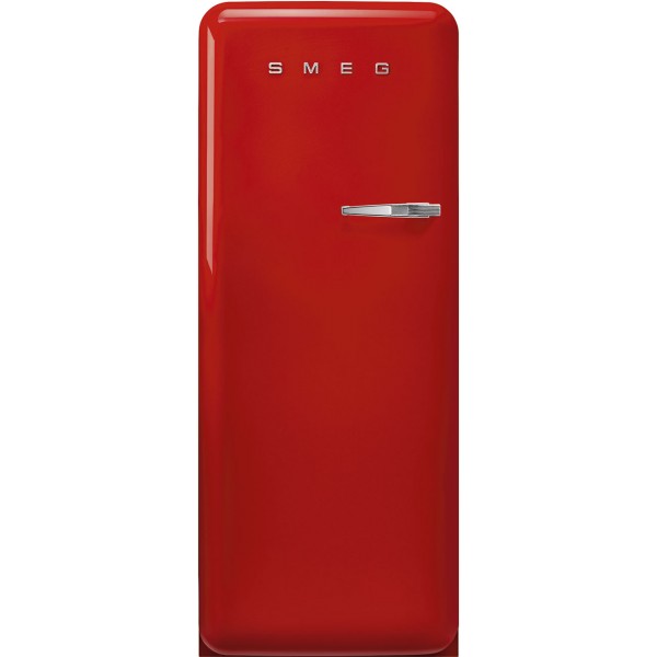 SMEG FAB28LRD5 Kühlschrank Linksanschlag Rot 50`s Style, EEK: D