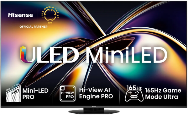 Hisense 65U8Q 164cm Mini LED-TV Smart TV 165Hz Cash Back