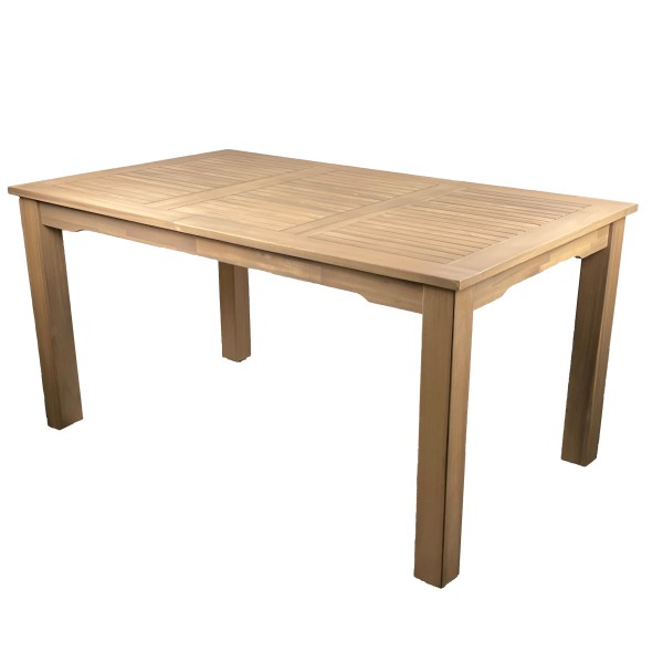 Endorphin Tisch aus Akazienholz im Teakholz look