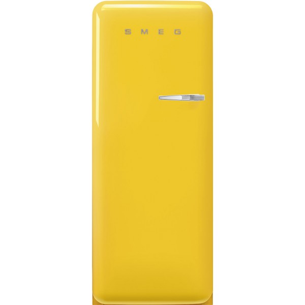 Smeg FAB28LYW6 Kühlschrank Linksanschlag Gelb 50`s Style, 2026 Modell, EEK: C