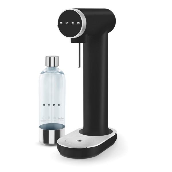 Smeg SKC01BLM Wassersprudler Schwarz Matt