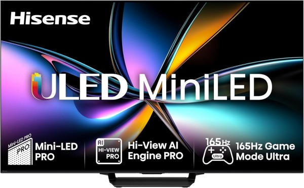 Hisense 85U7Q PRO ULED Mini LED (85 Zoll / 215 cm, 4K UHD, Smart TV 165Hz)