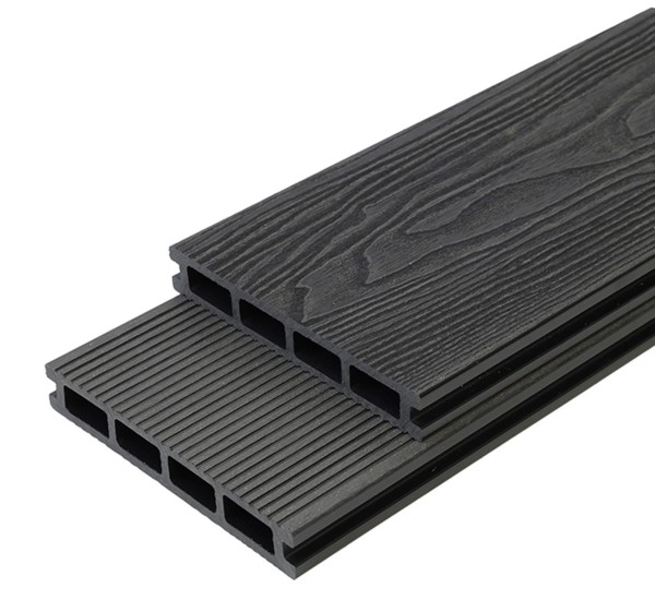 Endorphin ® 20m² Premium WPC Terrassendielen in Holzoptik – Farbe: anthrazit