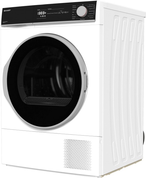 Sharp KD-NHH9S8GW3-DE Wärmepumpentrockner 9 kg