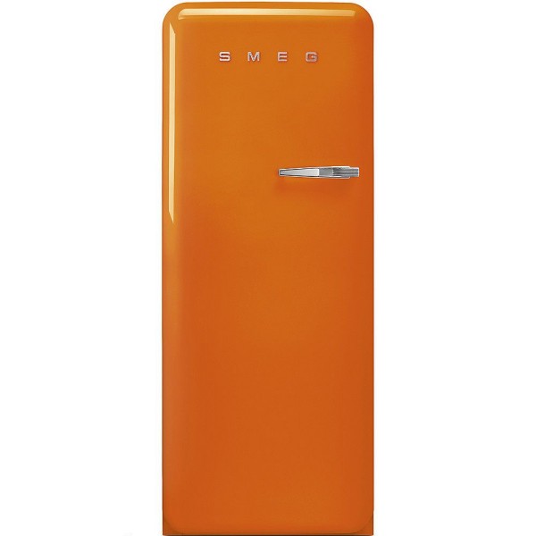 SMEG FAB28LOR6 Kühlschrank/Gefrierf. Linksanschlag Orange 50s Style EEK:C