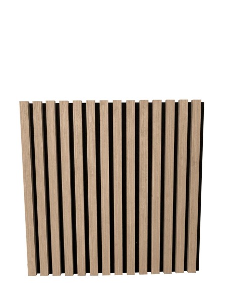Endorphin 3 Stück Akustikpaneele quadratisch 58x58x2,1cm Holzfurnier Eiche natur-hell