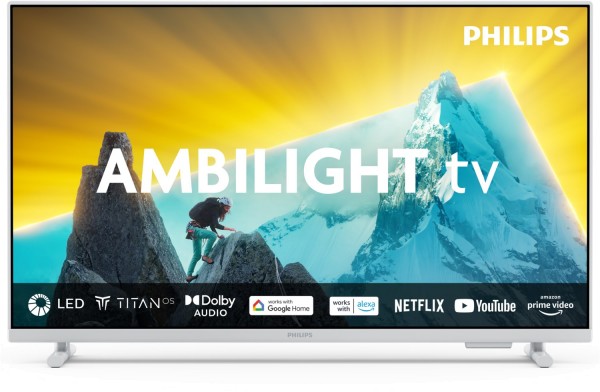 Philips 32PFS6939/12 Ambilight TV mattweiß