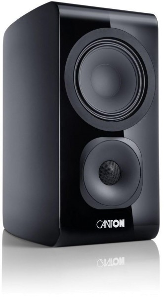 Canton Vento 21 schwarz highgloss Paar Sonder Aktion