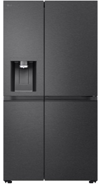 LG GSJE81EPBD Side by Side matte black EEK: D, 628L, Wassertank