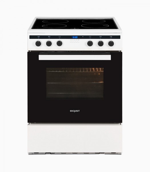 Exquisit EHI 60-3.1 Induktions-Standherd weiß