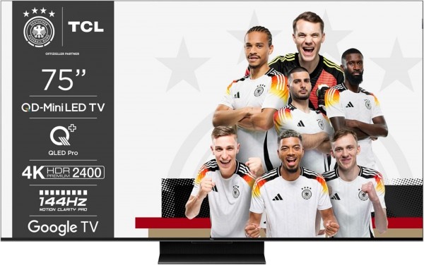 TCL 75C79N QD Mini-LED Smart-TV 189cm 144Hz 4K Ultra HD