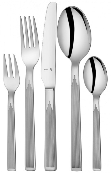 WMF Art Deco Besteck-Set, 66-teilig, Cromargan protect®