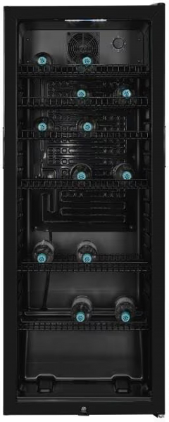 Exquisit GKS240-GT-160C sw Flaschenkühlschrank