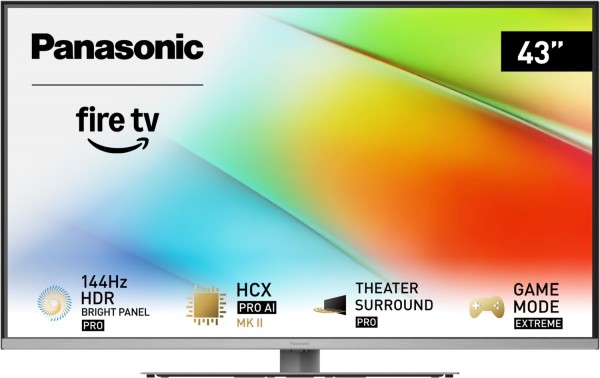 Panasonic TV-43W93BE7 108 cm (43") LCD-TV mit Full Array LED-Technik silber