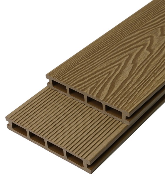 Endorphin ® 20m² Premium WPC Terrassendielen in Holzoptik – Farbe: teak