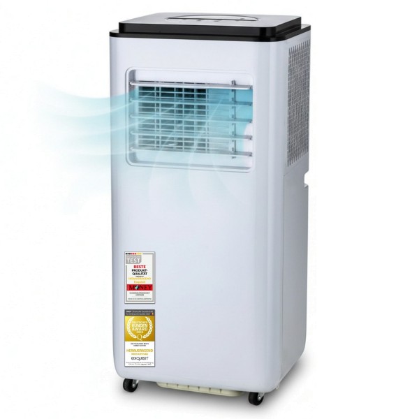 Exquisit CM 30900 we mobiles 4-in-1 Klimagerät 9000 BTU weiß mit Heizfunktion