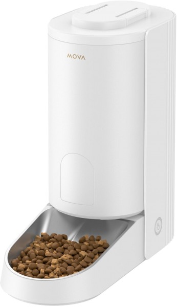 Mova PF10 Pro automatischer Futterautomat, 3L Futter + 2,5L Wasser, weiß (PF10 Pro)