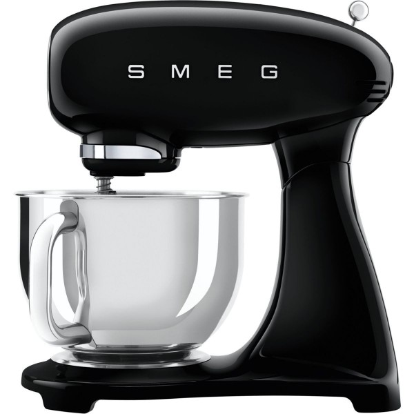 Smeg SMF05BLEU Küchenmaschine 50s Style Schwarz, 1000 Watt, 2026 Modell