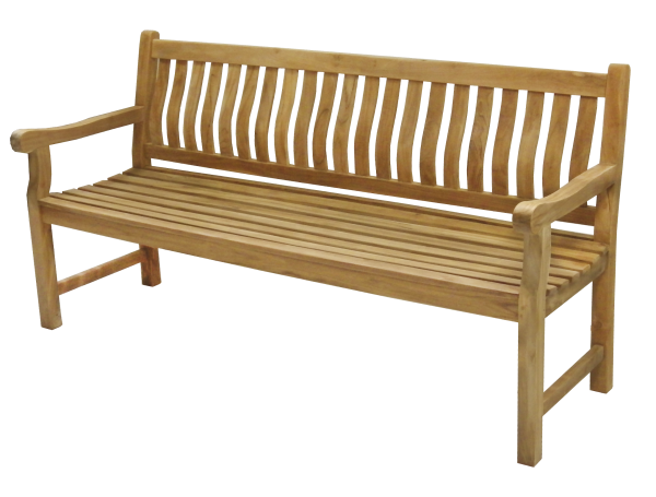 Endorphin Gartenbank 180 cm Breite, Parkbank, Teakholz Bank, nachhaltig, wetterfest, Kernholz, ergon