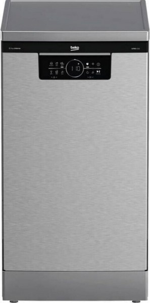 Beko BDFS26040XQ Stand-Geschirrspüler 45 cm pearl inox Beko