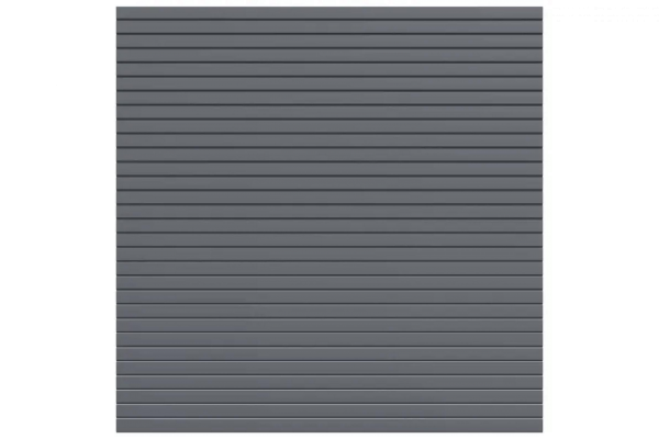 Delta EASY-ROM ALU-Rhombuszaunfeld, anthrazit | 1x Element [180x180cm] ohne Pfosten