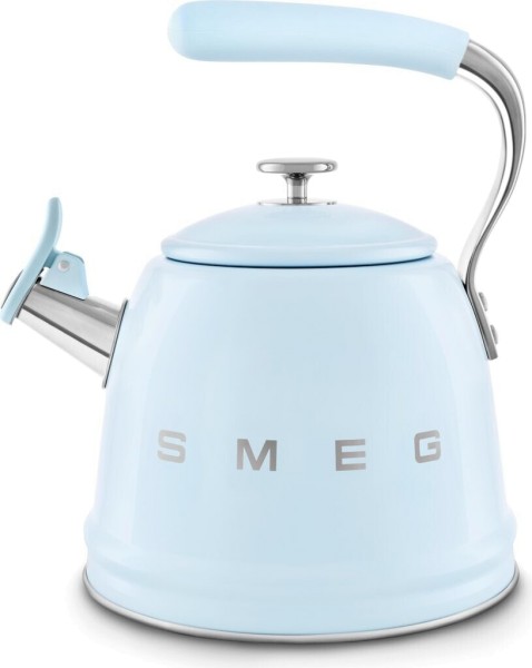 SMEG WKF01PB Wasserkessel 50s Style Pastellblau - für alle Herdarten inkl. Induktion