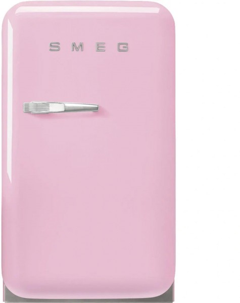 Smeg FAB5RPK6 Homebar Kühlschrank Rechtsanschlag Cadillac Pink 50s Style 2025 Modell, EEK: C Ausstel