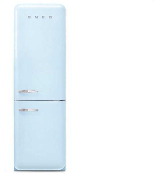 Smeg FAB32RPB6 Kühl-/Gefrierkombination Rechtsanschlag Pastellblau 50s Style, EEK: C