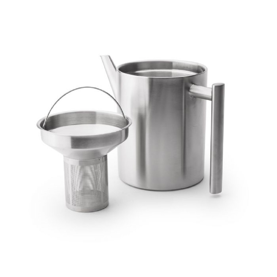 Bredemeijer Teekanne Minuet® Cylindre 1,2L, matt | Töpfe | Kochgeschirr |  Haushalt & Küche | Teekannen