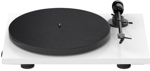 Pro-Ject E1 BT weiss Ortofon OM 5E Aussteller