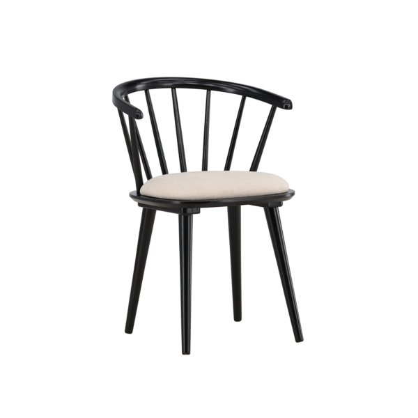 Endorphin Esszimmerstuhl Bobby – 2er-Set, Schwarz