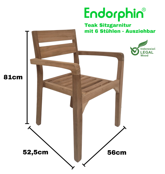 Endorphin Stapelstuhl Desmond