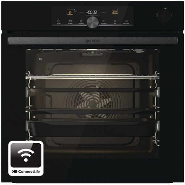 Gorenje BSA6747A04BGWI Einbaubackofen Dampf schwarz