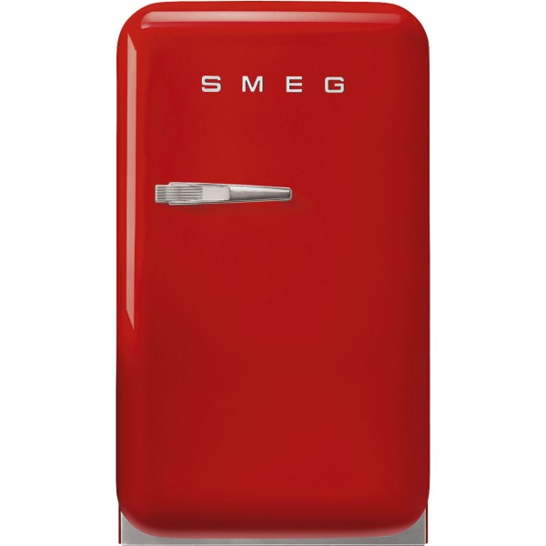SMEG FAB5RRD6 Homebar Kühlschrank Rechtsanschlag Rot 50s Style 2025 Modell, EEK: C
