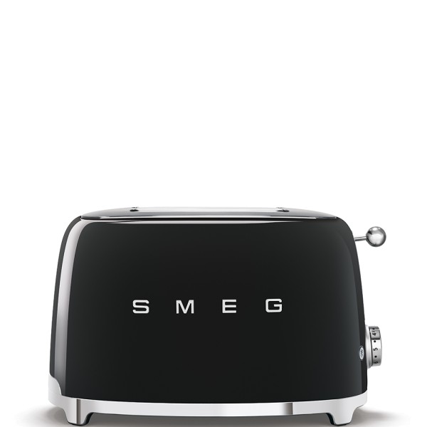 SMEG TSF01BLEU 2-Schlitz-Toaster Schwarz 50`s Style Aussteller