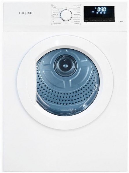 Exquisit TAE70-70 Stand-Ablufttrockner weiß