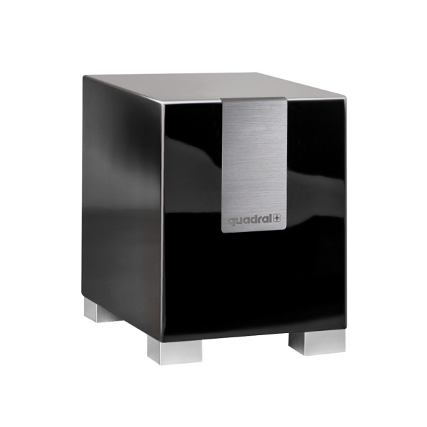 Quadral Qube CS10 Aktivsubwoofer schwarz mit kleiner Transportbeschädigung