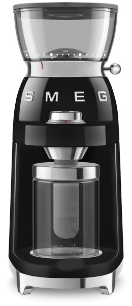 Smeg CGF03BLEU Kaffeemühle Schwarz 50s Style
