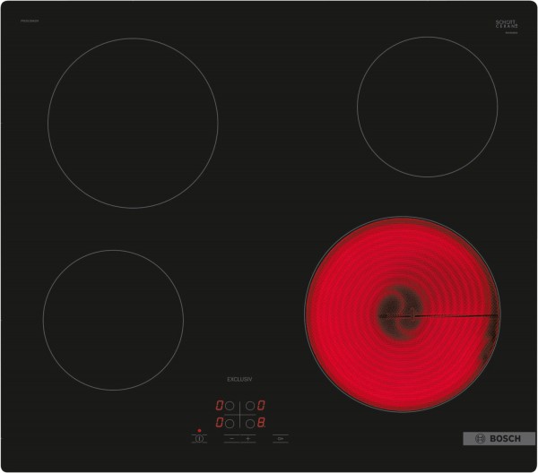 Bosch PKE611BA2M Elektro-Kochfeld, Rahmenlos aufliegend, 60cm