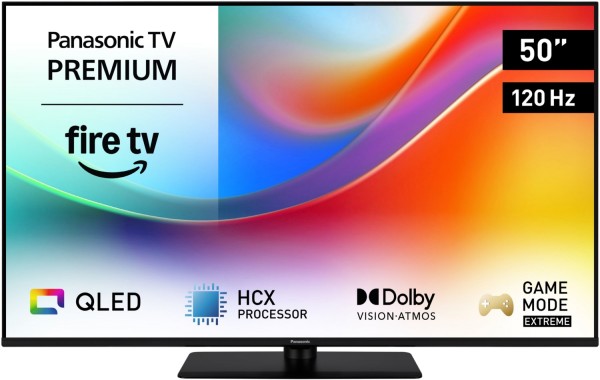 Panasonic TV-50W85BEZ 126 cm (50&quot;) QLED-TV schwarz