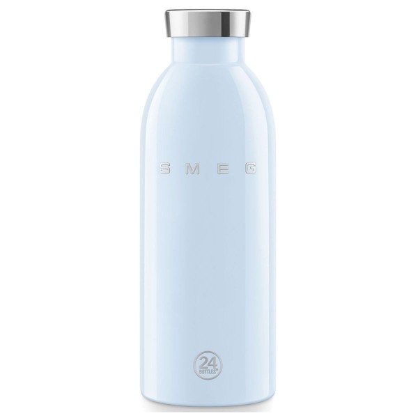 Smeg WBF01PB 24Bottles isolierte Edelstahlflasche 500ml Pastellblau