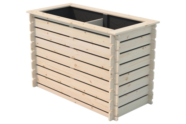 Delta Hochbeet EcoLine Stecksystem 117x59x77 cm PEFC-Zertifiziert