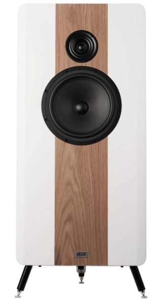 Heco Direkt Premium weiss/walnuss (Paar)